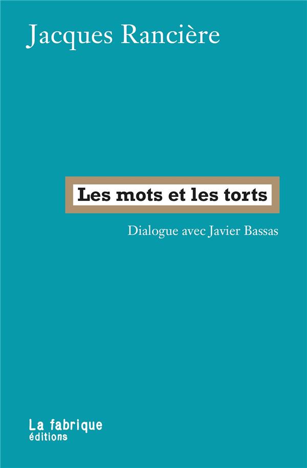 Les mots et les torts