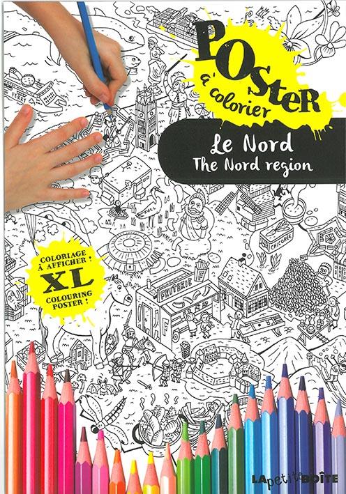 LE NORD POSTER COLORIAGE