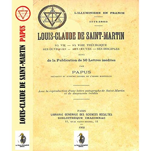 LOUIS CLAUDE DE SAINT-MARTIN PAPUS