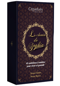 LE CHEMIN DE SOPHIA (COFFRET CONTENANT UN LIVRET ET UN JEU DE 45 CARTES)