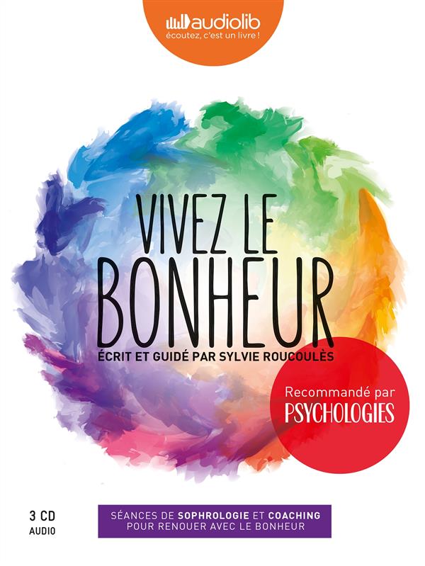 COFFRET VIVEZ LE BONHEUR - LIVRE AUDIO 3 CD AUDIO