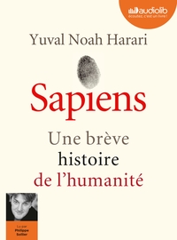 SAPIENS - UNE BREVE HISTOIRE DE L'HUMANITE - LIVRE AUDIO 2 CD MP3