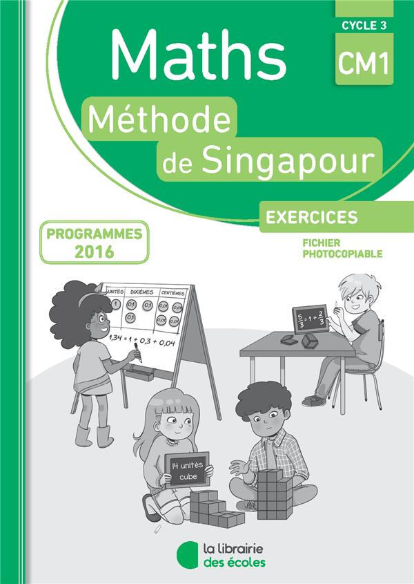 Maths singapour cm1 fichier photocopiable