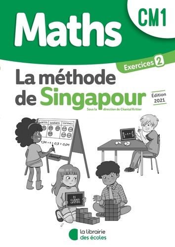 Methode de singapour cm1 (2021) - pack de cahiers d'exercices 2 : pratique autonome