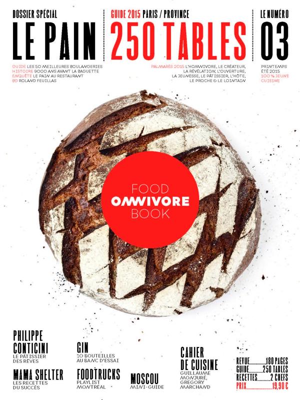 OMNIVORE FOOD BOOK - NUMERO 3 LE PAIN - VOL03