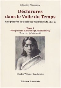 DECHIRURES DANS LE VOILE DU TEMPS T.1