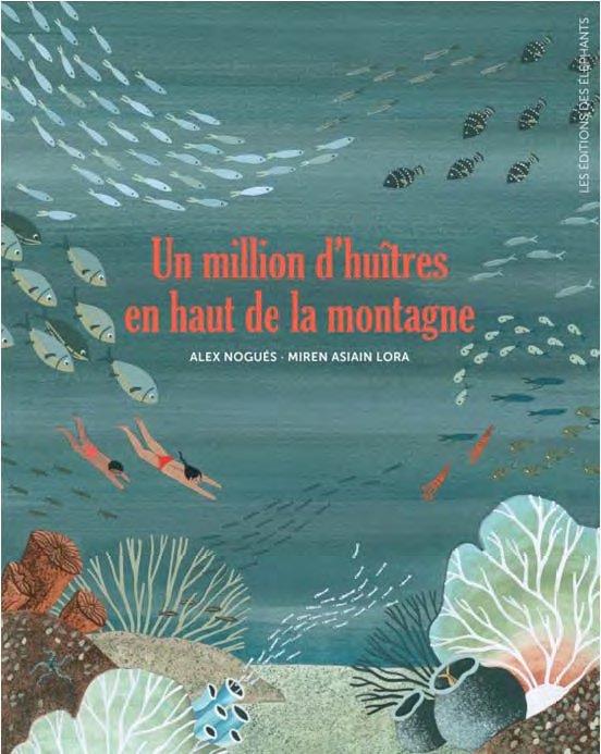 Un million d'huîtres au sommet de la montagne
