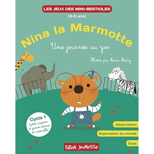 NINA LA MARMOTTE EXPLORE LE MONDE - UNE JOURNEE AU ZOO