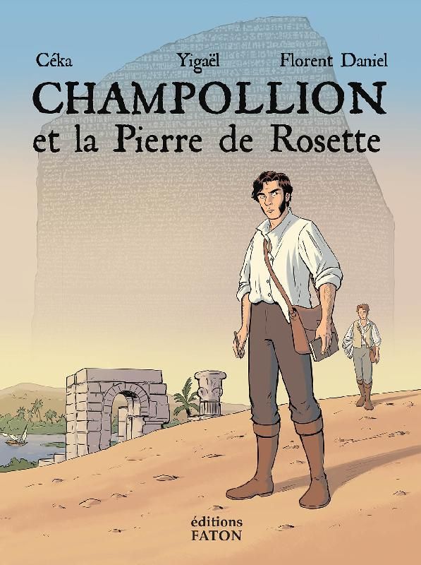 Champollion et la pierre de rosette