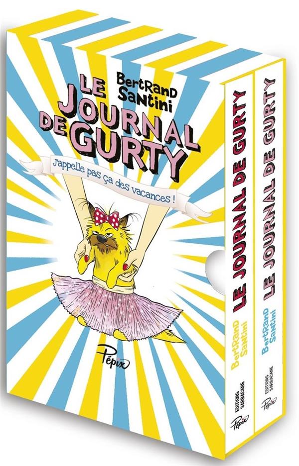 LE JOURNAL DE GURTY - COFFRET LE JOURNAL DE GURTY - T7/T8 - T7 : LE FANTOME DE BARBAPUCES / T8 : J'A
