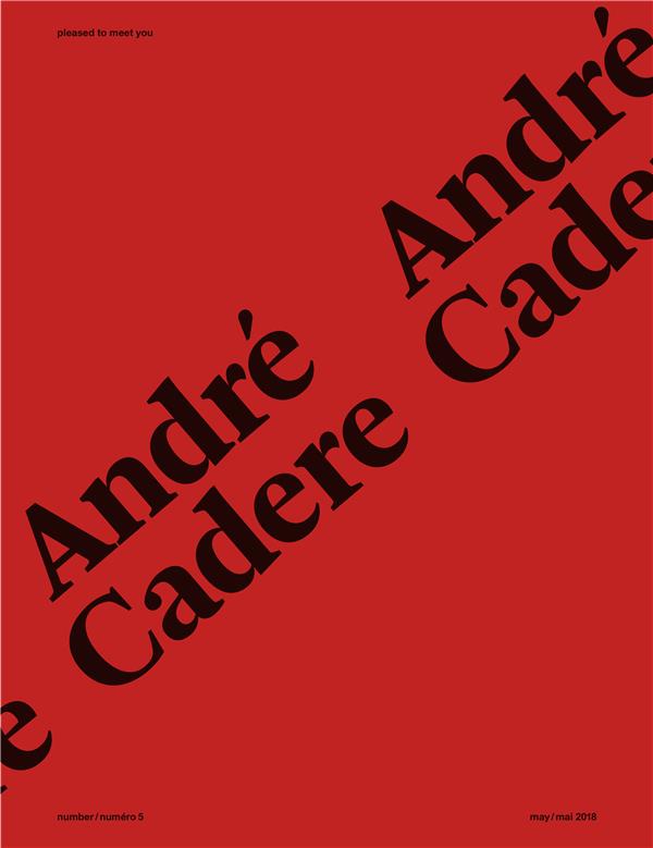 PLEASED TO MEET YOU : ANDRE CADERE - N 6