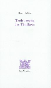TROIS LECONS DES TENEBRES