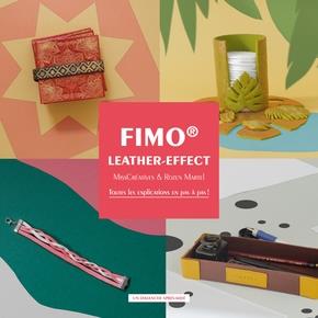 FIMO LEATHER-EFFECT - TOUTES LES EXPLICATIONS EN PAS A PAS !