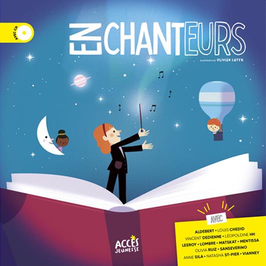 Enchanteurs - livre-cd