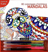 MANDALAS - 80 COLORIAGES D'ANIMAUX