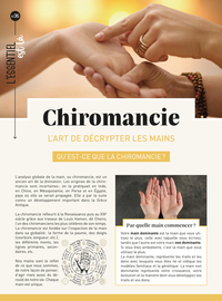 CHIROMANCIE - L'ART DE DECRYPTER LES MAINS