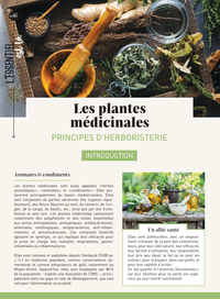 LES PLANTES MEDICINALES - PRINCIPES D'HERBORISTERIE