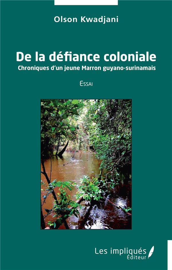 DE LA DEFIANCE COLONIALE - CHRONIQUES D'UN JEUNE MARRON GUYANO-SURINAMAIS - ESSAI