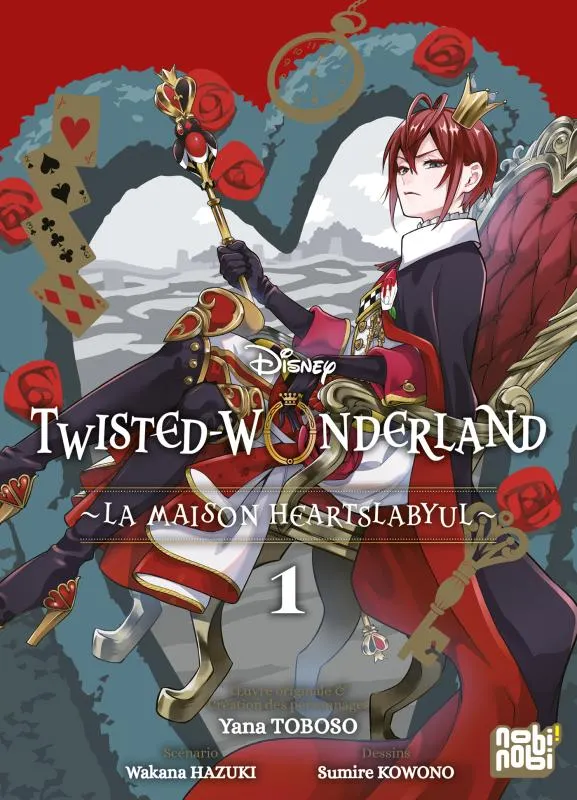 Twisted-Wonderland - La Maison Heartslabyul - Tome 1