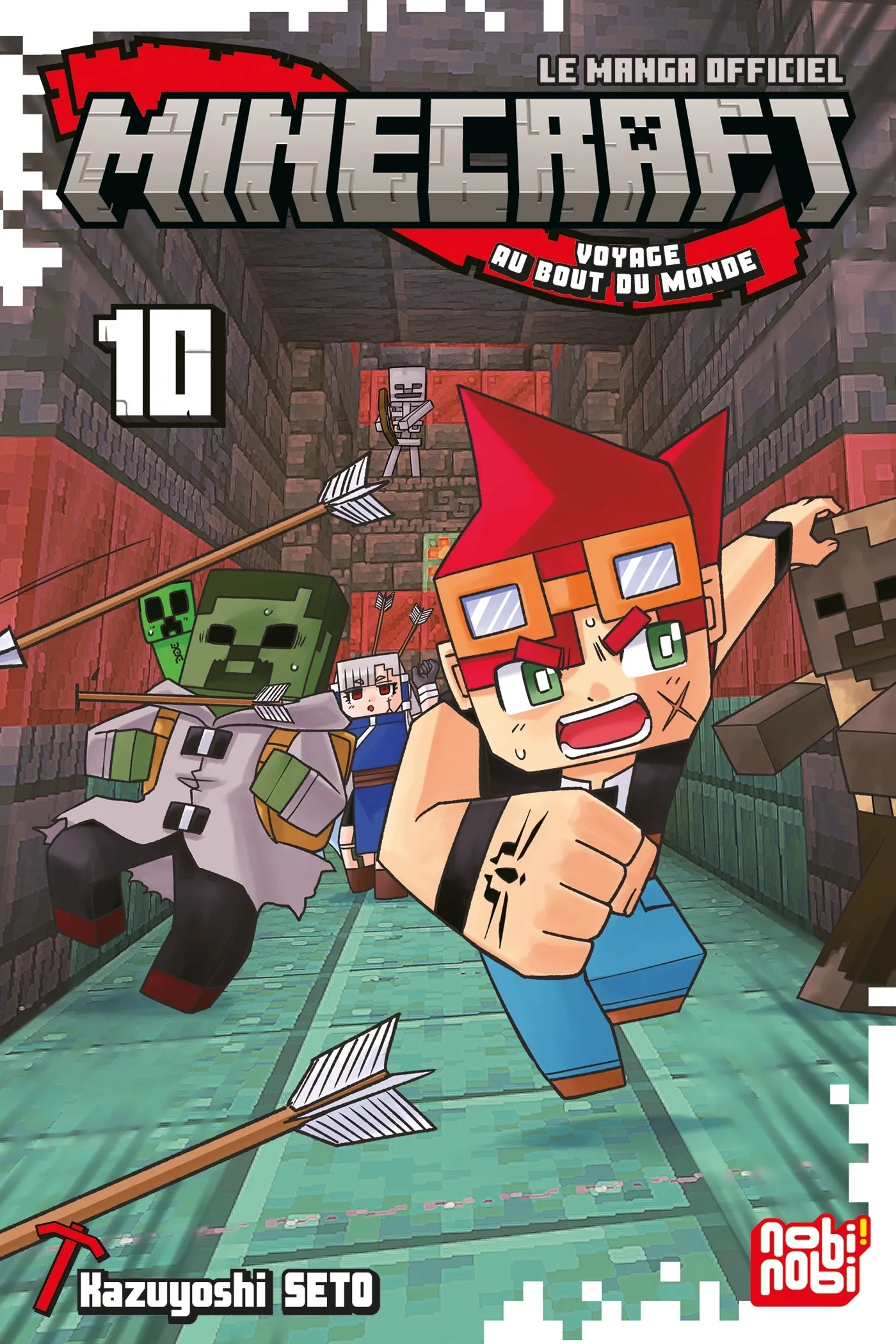 Minecraft, le manga officiel - Voyage au bout du monde - Tome 10