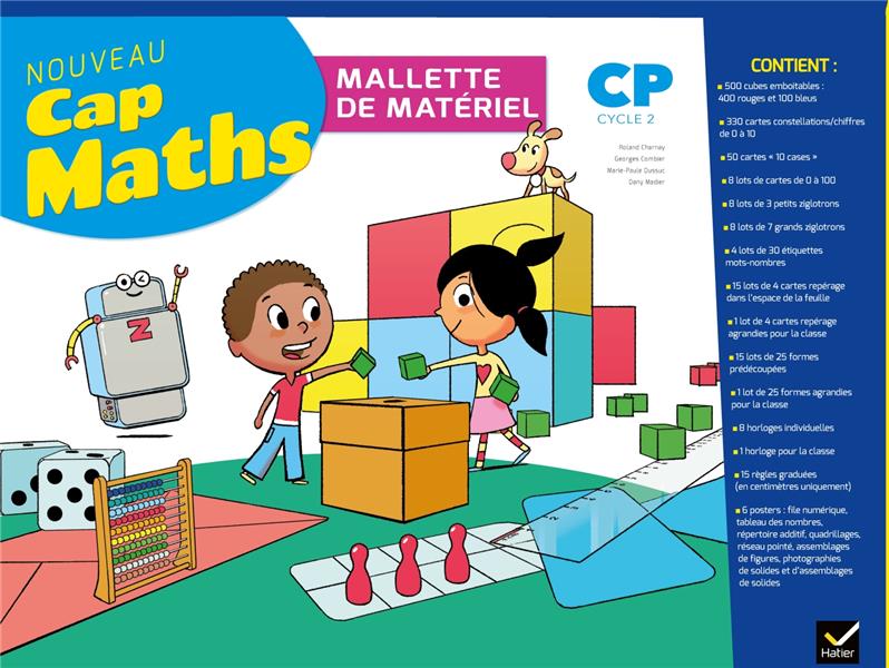 Cap maths cp ed. 2019 - mallette de materiel pour la classe