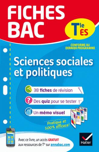 Fiches bac sciences sociales et politiques tle es - fiches de revision terminale es