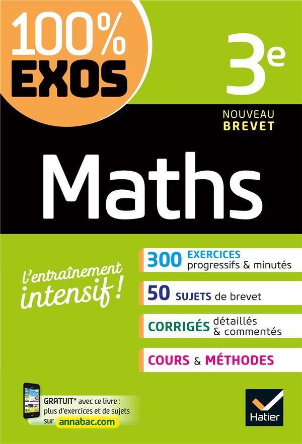 Maths 3e - exercices resolus - troisieme