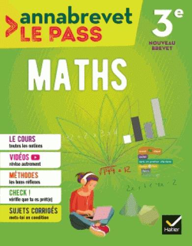 Annabrevet le pass - maths 3e