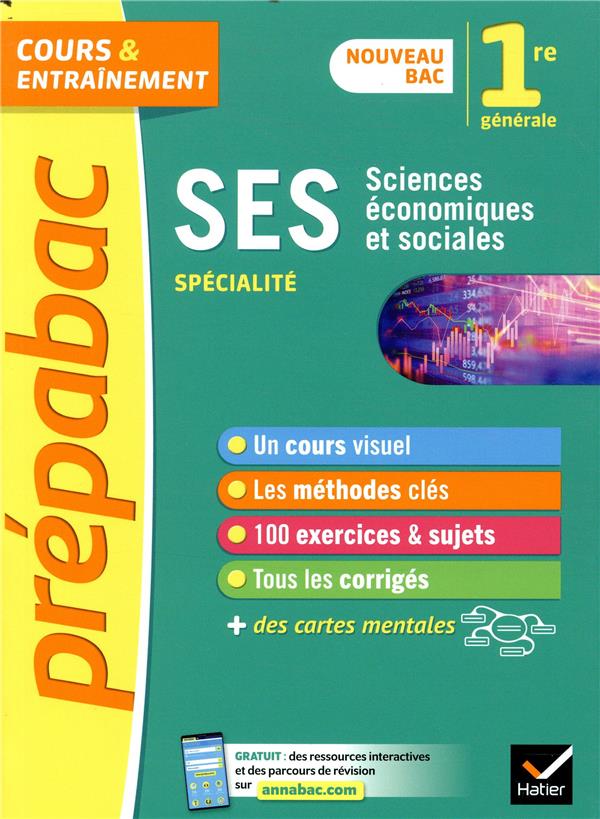 Prepabac ses 1re generale (specialite) - nouveau programme de premiere