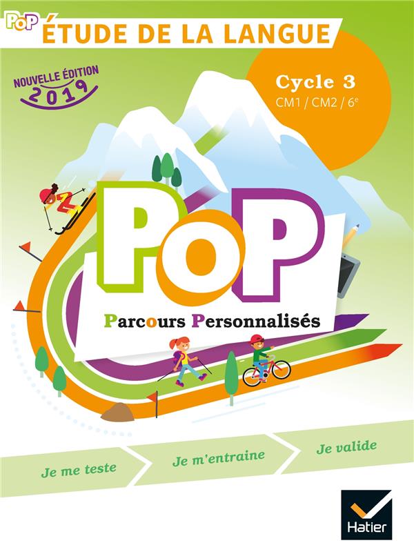 Pop - etude de la langue cycle 3 ed. 2019 - livre de l'eleve