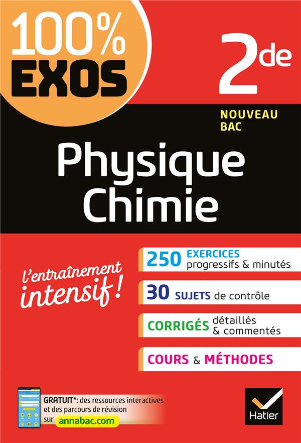 Physique-chimie 2de - exercices resolus - seconde