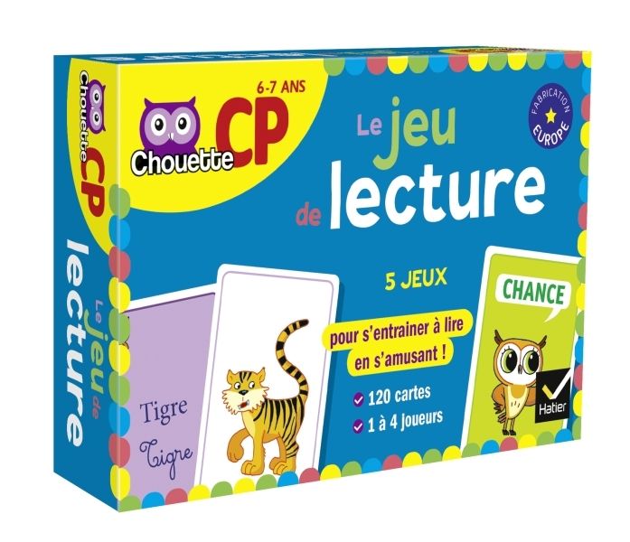 Jeu de lecture cp