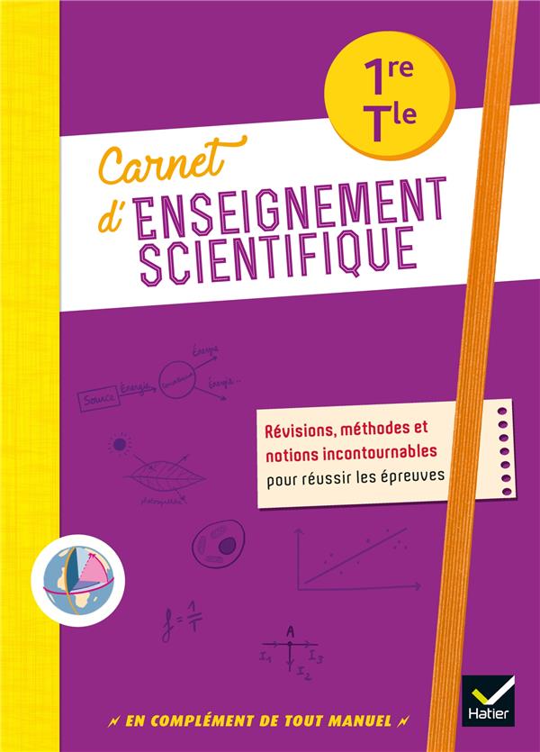 Enseignement scientifique 1re/tle - ed. 2020 - carnet de l'eleve