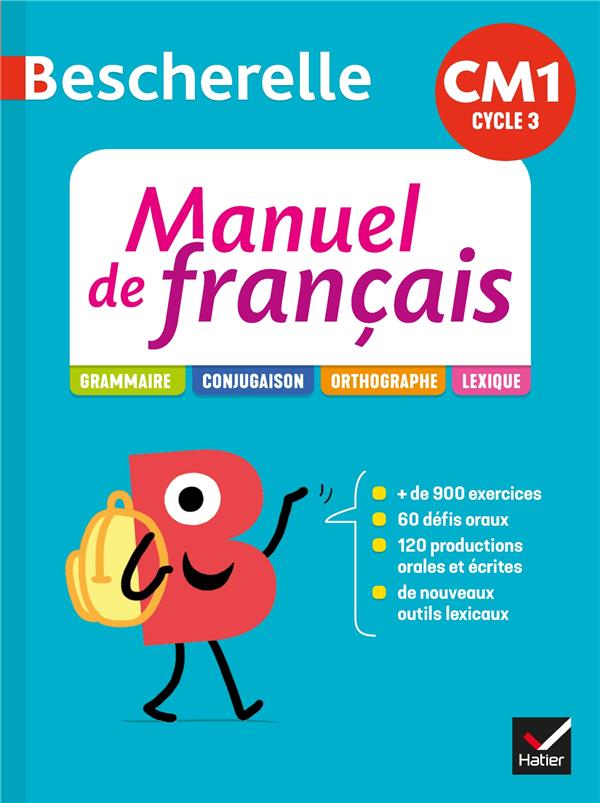 Bescherelle - francais cm1 ed. 2020 - mon manuel d'etude de la langue eleve
