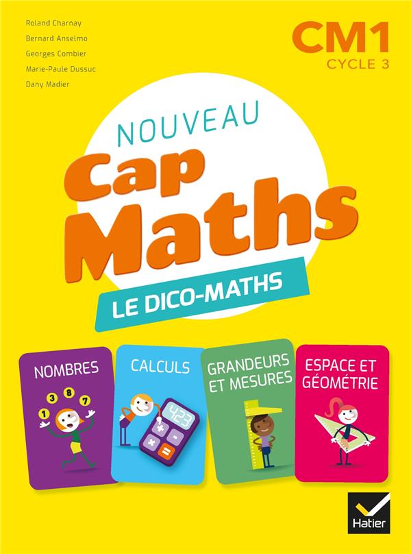 Cap maths cm1 ed. 2020 - dico maths