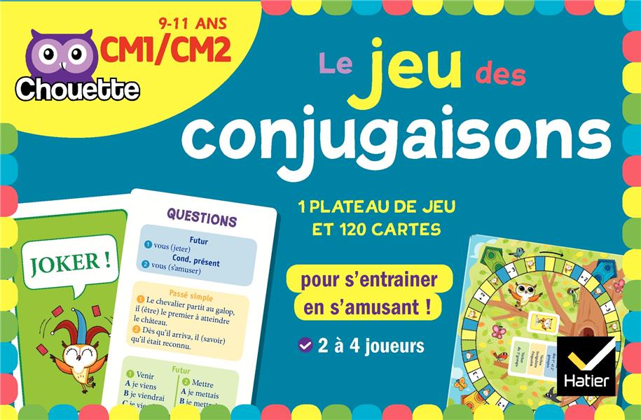 Le jeu des conjugaisons cm1-cm2