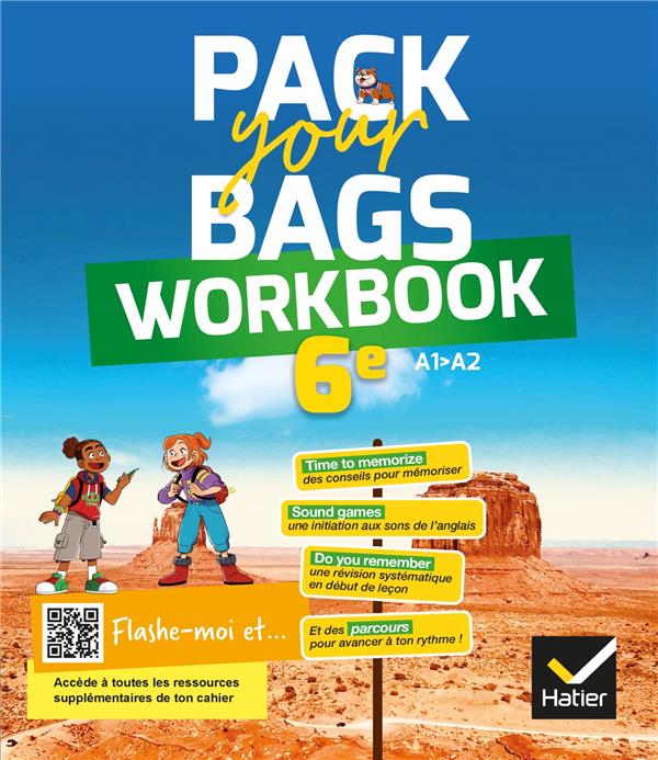 PACK YOUR BAGS - ANGLAIS 6E- ED. 2021 - WORKBOOK