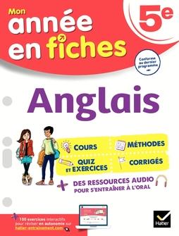 ANGLAIS 5E - FICHES DE REVISION COLLEGE