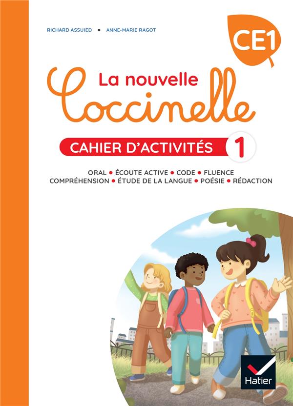 Coccinelle - francais ce1 ed. 2022 - cahier d'activites 1