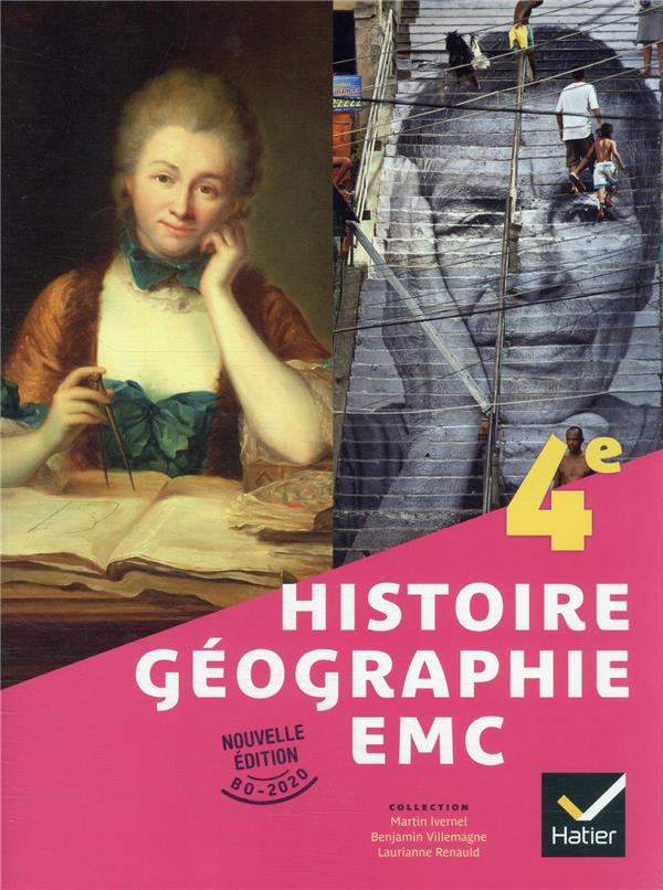 Histoire-geographie-emc 4e - ed 2022 - livre eleve
