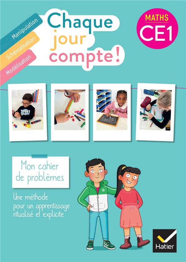 Chaque jour compte - maths ce1 ed. 2023 - cahier de problemes