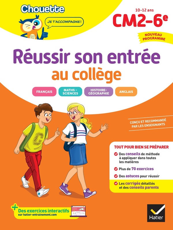 Chouette - reussir son entree au college cm2/6e
