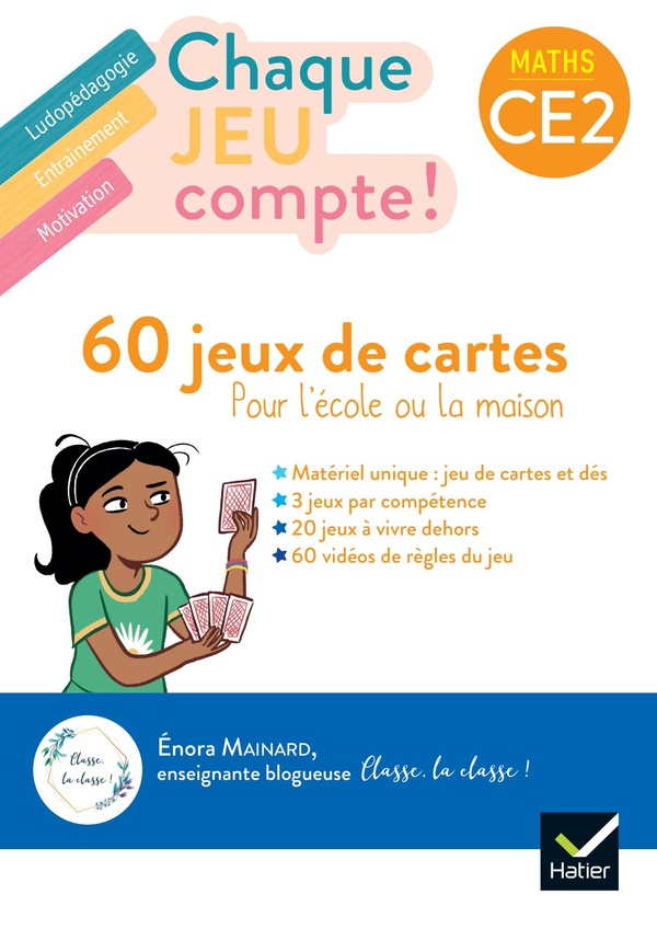 Chaque jeu compte - maths ce2 - ed. 2026 - 60 jeux de cartes
