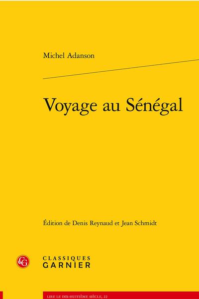 VOYAGE AU SENEGAL