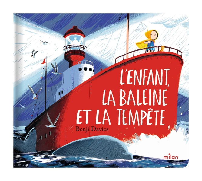 L'enfant, la baleine et la tempete tout-carton