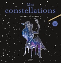 10 CARTES A GRATTER - MES CONSTELLATIONS