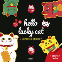 HELLO LUCKY CAT CARTES A GRATTER