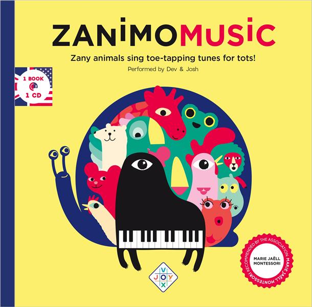 ZANIMOMUSIC, VERSION ANGLAISE - ZANY ANIMALS SING TOE-TAPPING TUNES FOR TOTS!