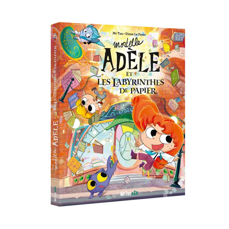 Mortelle adele et les labyrinthes de papier - les grandes aventures