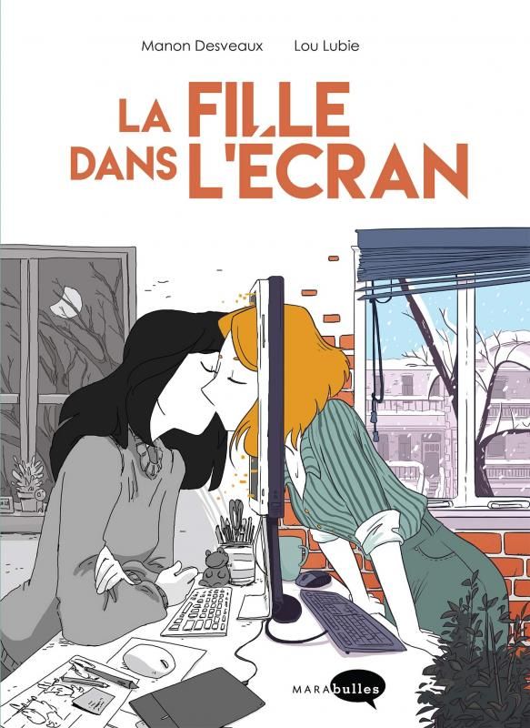 La fille dans l'ecran